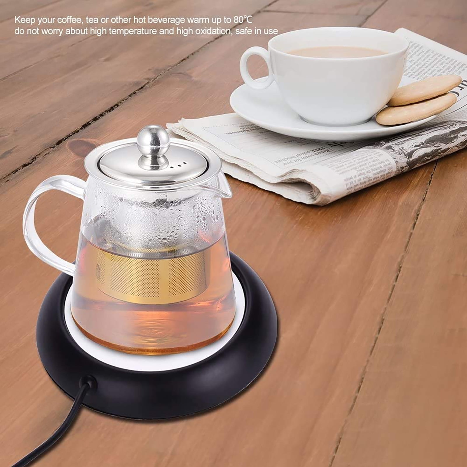 AIEOTT Coffee Mug Warmer Desk, USB Coffee Cup Warmer Tea Milk Beverage, Warmer Plate For Keeping - Walmart.com