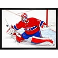 thumbnail image 1 of Carey Price Montreal Canadiens Framed 20x29 Blocker Save Canvas, 1 of 4