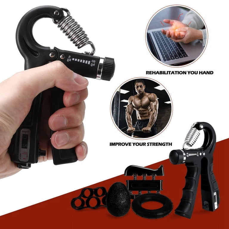 Hengguang 6-Pack Grip Strength Trainer Kit with Counter photo 5