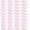 Pink, variant on 40 Pairs Rimless Shape Sunglasses Colorful Transparent Sunglasses Pentagram Glasses for Adult