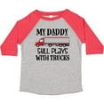 thumbnail image 3 of Inktastic Daddy Still Plays with Trucks Boys Toddler T-Shirt, 3 of 5