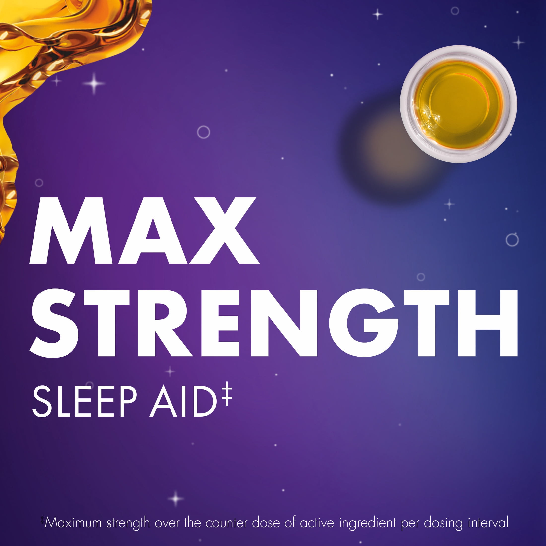 (3 pack) ZzzQuil Liquid Sleep Aid, Soothing Sleep, Diphenhydramine 50mg HCl, Chamomile Honey Flavor, 2 Pack, 24 fl oz