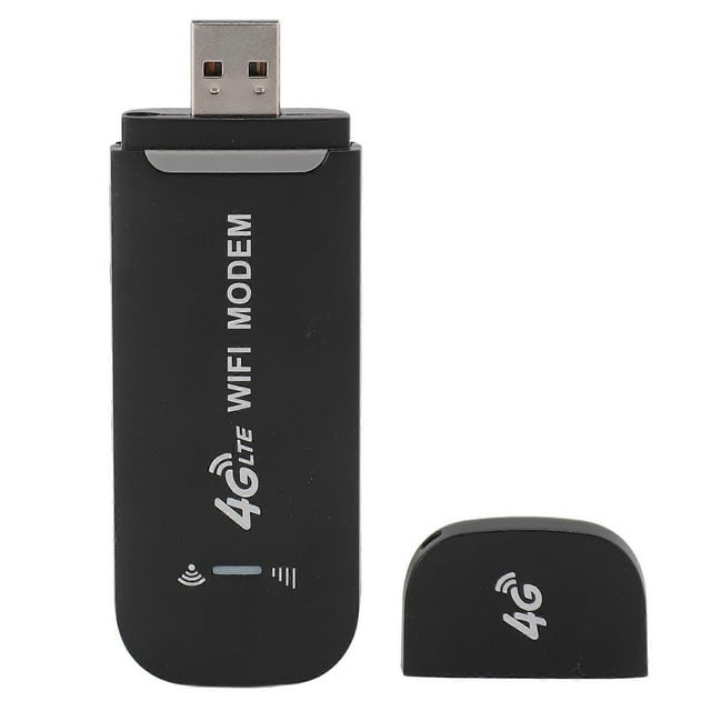 Modem Wi-Fi USB 4G LTE 150 Mbps partagé 10 utilisateurs, clé Wi-Fi 4G, point d'accès Wi-Fi mobile avec emplacement pour carte SIM pour les voyages