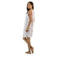 thumbnail image 2 of Casual Nights Women's Poly Cotton Sleeveless Nightgown Chemise, 2 of 4