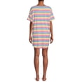 thumbnail image 3 of Secret Treasures Women's Sleep Shirt with Short Sleeves, 3 of 5