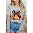 thumbnail image 4 of Coquette Bow Pumpkin Graphic T Shirts, 4 of 10