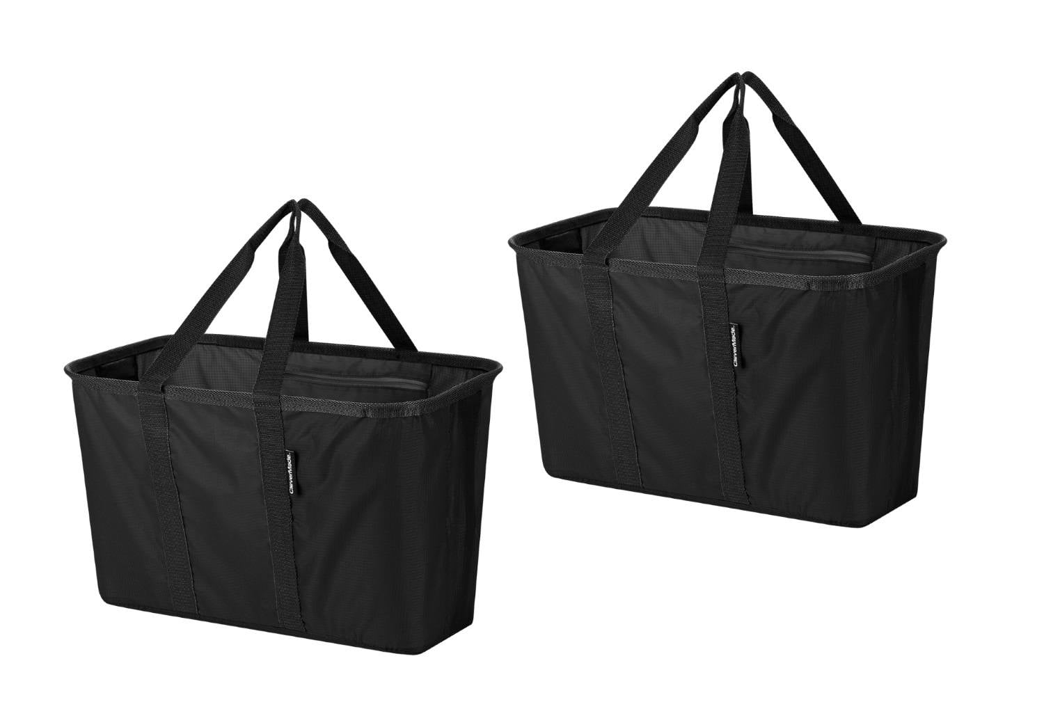 CleverMade SnapBasket XL Reusable & Collapsible Tote with Stability ...