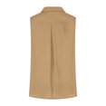 thumbnail image 5 of AherBiu Summer Tops for Women Sleeveless Button down Shirts Lapel V Neck Lightweight Casual Blouse, 5 of 7
