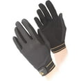 thumbnail image 3 of Shires Aubrion Stratos Kids' Riding Gloves: Comfort & Grip Black / Medium, 3 of 6