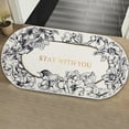 thumbnail image 1 of Amzcrzy Bathroom Rugs Bathroom Rugs Non-Slip Water Absorbent Mat Used In Bathroom, Shower, Room, Soft Microfiber Machine Washable Bath Mat (Deco, 19X26'') Home Decor Home Decoration Fall Decor, 1 of 7
