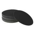 thumbnail image 1 of Hojas de lijado de gancho y lazo Unique Bargains 180x180mm negras de grano 220 para un lijado y pulido eficiente en la fabricación y reparación de automóviles y trabajos en madera, 1 of 7