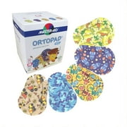 Ortopad Bamboo Boys Eye Patches, 50/box (Regular Size, 4+ yrs) Blue Camo Pack