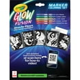 thumbnail image 2 of Crayola Glow in The Dark Coloring Set with Markers, Mythical Creature Art Kits, Unisex Child 8+, 2 of 8