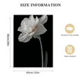 thumbnail image 2 of JEUXUS Black and White Flower Canvas Art Tulip Calla and Narcissus Picture Prints Floral Painting for Modern Wall Decor Framed Ready to Hang, 2 of 5