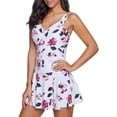 thumbnail image 2 of Trajes de baño para mujer Vestido de baño con control de barriga Traje de baño de una pieza Traje de baño de talla grande Traje de baño con cuello en V Traje de baño Vestido de baño Namotu CZYD-SY75-3, 2 of 4