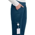 thumbnail image 4 of Cherokee Workwear Revolution Women's Scrubs Pant Mid Rise Straight Leg Pull-On WW110, 4 of 10