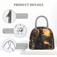 thumbnail image 4 of Fotbe Sunset Meditating Doberman Bolsa de Almuerzo con Estampado, Lonchera Aislada, Contenedor de Comida Reutilizable Tipo Cooler a Prueba de Fugas, 4 of 6