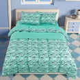 thumbnail image 2 of Unique Bargains Brushed Microfiber 5 Piece Kids Bedding Duvet Cover Set Cartoon Alien Pattern, 2 of 9