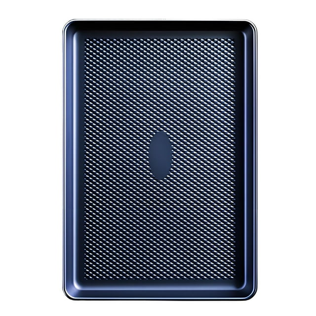 Hearth & Gear Non Stick Bakeware Heavy Duty Steel Cookie Sheet For Even Heating Oven Baking Pans For Baking Roasting And Cooking Wire Tray Cooking Baking Rack Stoneware Baking Sheet Half Sheet Pan