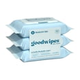 thumbnail image 4 of (4 pack) goodwipes Flushable Butt Wipes, Fragrance-Free, 3 Pack, 150 Total XL Wipes, 4 of 12