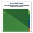 thumbnail image 6 of Insertable Big Tab Plastic 1-Pocket Dividers, 8-Tab, 11.13 X 9.25, Assorted, 1 Set | Bundle of 10 Sets, 6 of 7