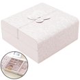 thumbnail image 1 of Double Open Small Jewelry Boxes Jewelry Box Leather Look Butterfly Decoration Display Storage Organi, 1 of 5