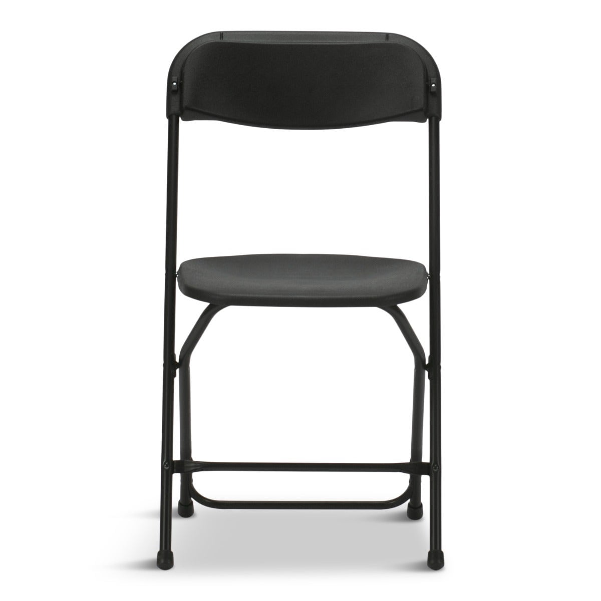 TitanPRO Plastic Folding Chair - Black - 10 Pack