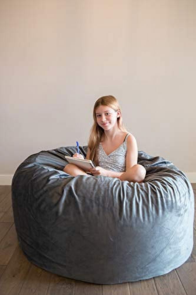 Pillowtex Quality Kids Memory Foam Bean Bag with Washable Removable Co 