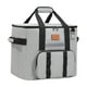 thumbnail image 2 of Bolsa más enfriador Bolsa térmica Reutilizable Zipe Versátil Lunch Box Lunch Tote para caminatas Trips de día de parque Almuerzo de trabajo Gris, 2 of 8