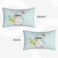 thumbnail image 4 of Kdxio Cotton Pillow Cases 14"X20" Pillowcases,Soft And Breathable Bedroom Pillow Cases-Summer Gnome, 4 of 8