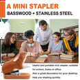 thumbnail image 4 of TOP! Stapling Machine Animals Shape Stapler Portable Wooden Random Style, 4 of 4