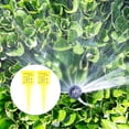 thumbnail image 6 of Moluckfu Accurate Rain Gauge Outdoor Transparent Yellow 2Pcs 5.3X1.9X1.7In, 6 of 6
