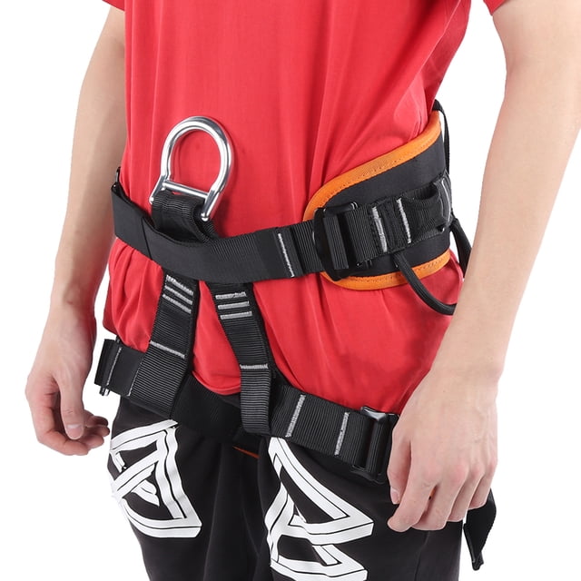 Soporte de cintura para escalada, arnés de seguridad anticaídas para medio cuerpo, equipo de espeleología para escalada, protección para exteriores, diseñado para el futuro