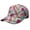Tropical F, variant on Forest Scene Baseball Cap - Adjustable Sun Protection Hat with Adorable Hedgehog & Floral Print Design
