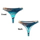 thumbnail image 3 of Balery Hawaiian Ship Dolphin Tangas de Algodón para Mujer con Estampado – Ropa Interior Sexy, Transpirable, G-string-3X-Large, 3 of 6