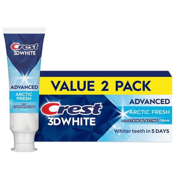 Crest 3D White Advanced Arctic Fresh Whitening Toothpaste, 2.4 oz