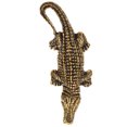 thumbnail image 4 of Pendentif Crocodile en Laiton Pendentif Délicat Modèle Décoratif Crocodile en Laiton, 4 of 7