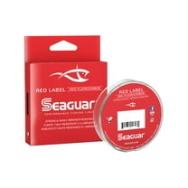 Seaguar Red Label 100% Fluorocarbon Fishing Line 8lbs, 200yds Break Strength/Length - 08RM250