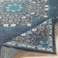 thumbnail image 4 of Alfresco Denim 7'3" Round Traditional Indoor/Outdoor Round Area Rug, 4 of 6