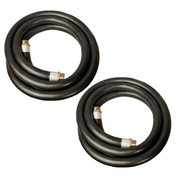 Apache 98108490 1" Diam 15' Long 60 PSI Farm Fuel Transfer Hose (2 Pack)