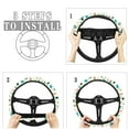 thumbnail image 6 of Jeiento Cactus Car Steering Wheel Cover Universal 15 Inch Steering Wheel Protector for Women Men Car Accessory Auto Decoration Fit for Most Cars, SUV, Truck, Van, 6 of 6