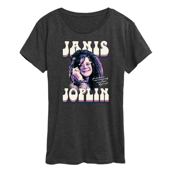 Janis Joplin - You Should Never Compromise Yourself - Women's Short Sleeve Graphic T-Shirt