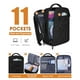 thumbnail image 3 of Mochila de viaje Capolo impermeable para ordenador portátil de 17 pulgadas para mujeres y hombres, 3 of 7