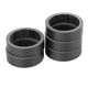 thumbnail image 1 of 5uds Espaciador de dirección Espaciadores de vástago Mate Negro Adecuado 1 1/8 Pulgadas Vástago para Bicicletas 10mm, 1 of 6