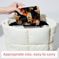 thumbnail image 6 of Fox Luxurious Velvet Travel Organizer Box with Removable Compartment - Ideal Gift for Jewelry Lovers, Necklace Holders, 6 of 7