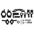 thumbnail image 2 of RC Suspension Arm, High Strength Lightweight High Temperature Resistance RC Metal Upgrade Parts Kit Easy To Install  For Bumpy Road Black, 2 of 8