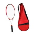 thumbnail image 5 of Vsenkes Tennis Racket with Bag Comfortable Nonslip Grip Gym Women Men Tennis Racquet Red, 5 of 9