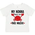 thumbnail image 3 of Inktastic Nonna Loves Me Grandson Boys or Girls Toddler T-Shirt, 3 of 5