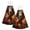 2PCS, variant on Flaming Fire Eagle Art Hanging Coral Fleece Hand Towel 1 PC , Super Absorbent Kitchen Towel Quick-Dry Dish Cloth