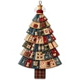 thumbnail image 2 of Torqee Oversized DIY Quilted Christmas Tree Kit Beginner-Friendly Christmas Fabric Sewing Craft Set DIY Fabric Craft Patchwork for Front Door and Living Room Decor Gift for Craft Lovers,Style-F, 2 of 7